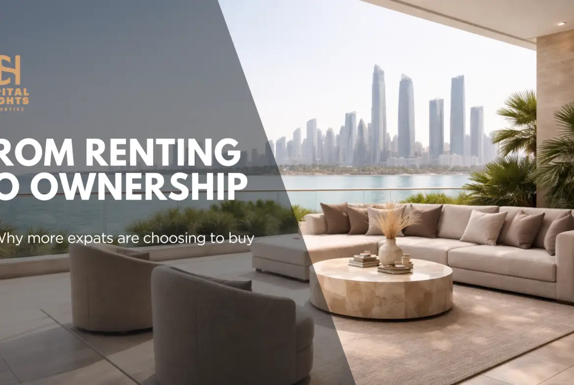 From renting to ownership blog banner for Abu Dhabi property buyers