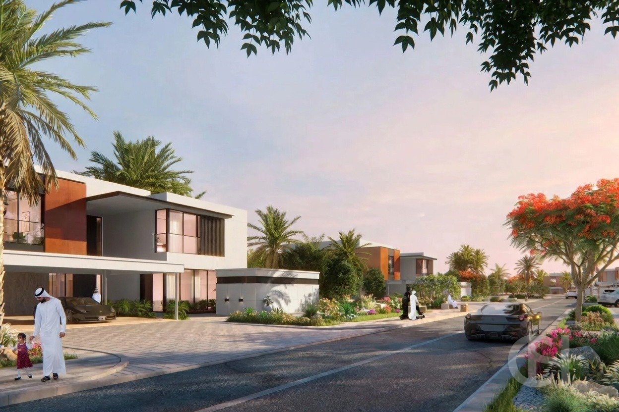 Exterior of a 4 bedroom off-plan villa in Saadiyat Lagoons