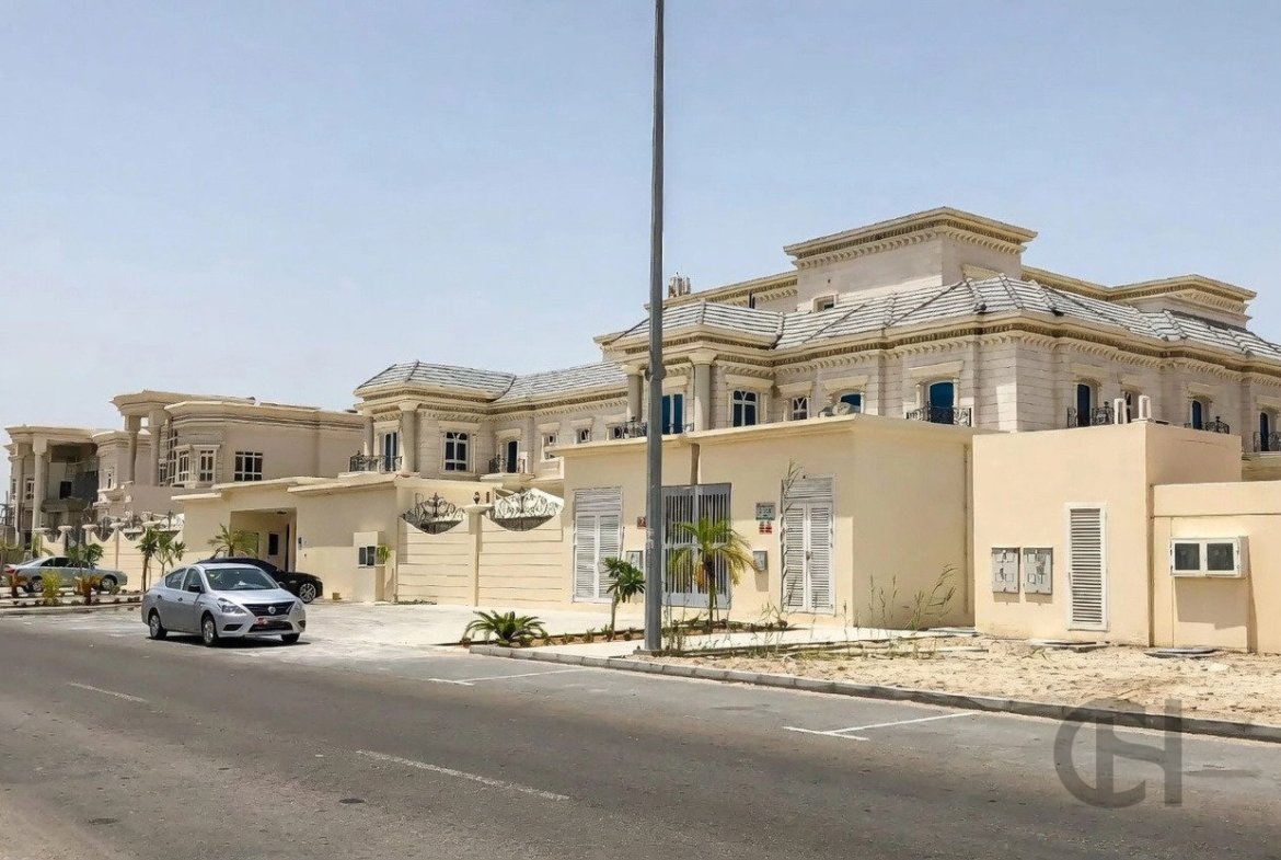 Residential plot with villa compound in Khalifa City A Villas