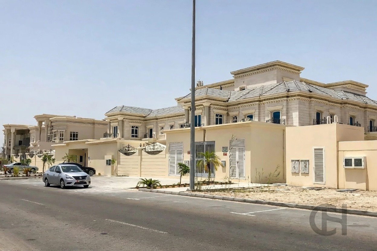 Residential plot with villa compound in Khalifa City A Villas