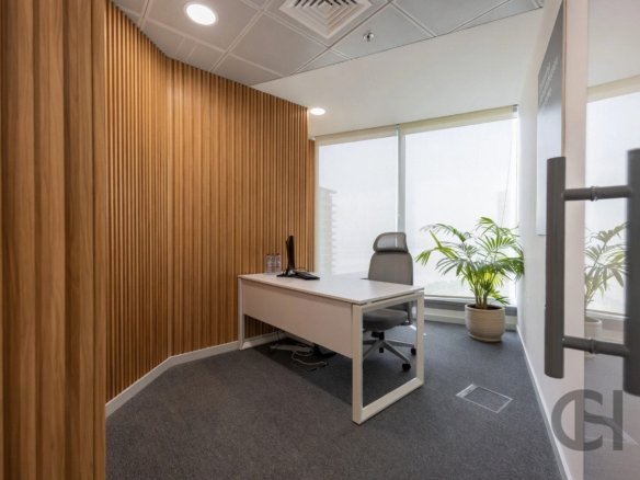 Office for rent in Sky Tower, Al Reem Island, Abu Dhabi with Community View, High Floor. View photos, amenities and availability.