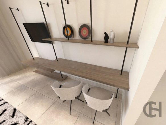 Studio Apartment for Sale in Manarat Living | Balcony - property photo 1