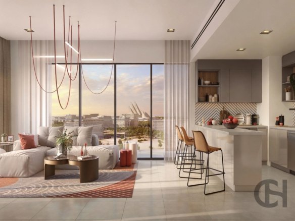 Studio Apartment for Sale in Manarat Living II | High Floor - property photo 2
