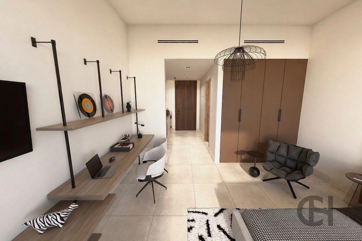 Studio Apartment for Sale in Manarat Living | Balcony – property photo 3 Studio Apartment for Sale in Manarat Living | Balcony - property photo 3