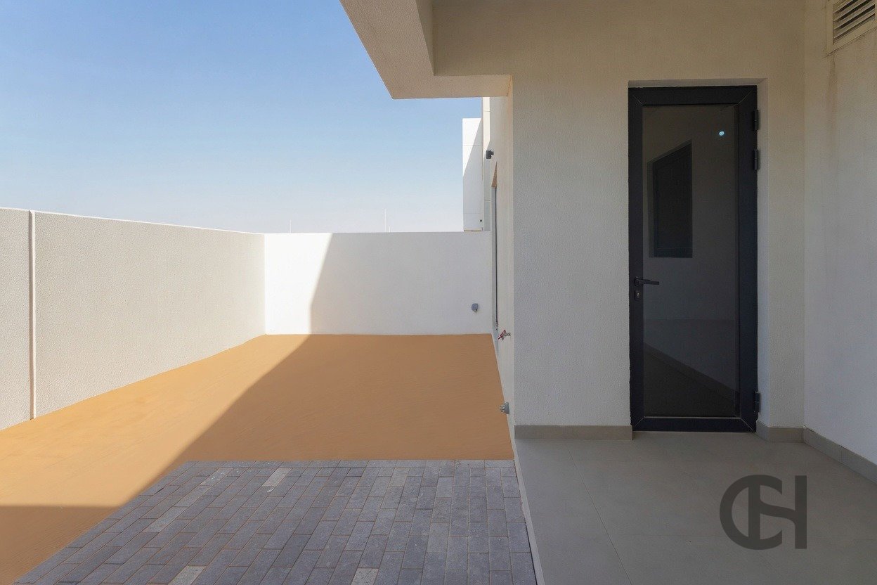 3BR Townhouse for rent in Noya Viva, Yas Island, Abu Dhabi with Single Row, Community View, Maid Room. View photos, amenities and availability.