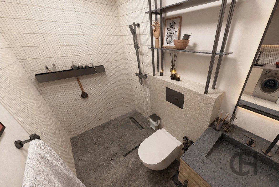 Studio Apartment for Sale in Manarat Living | Balcony - property photo 4