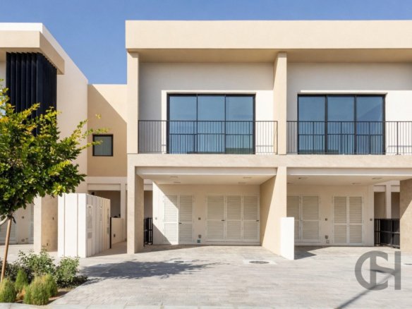 2BR Townhouse for rent in The Dahlias, Yas Island, Abu Dhabi with Single Row, Balcony. View photos, amenities and availability.