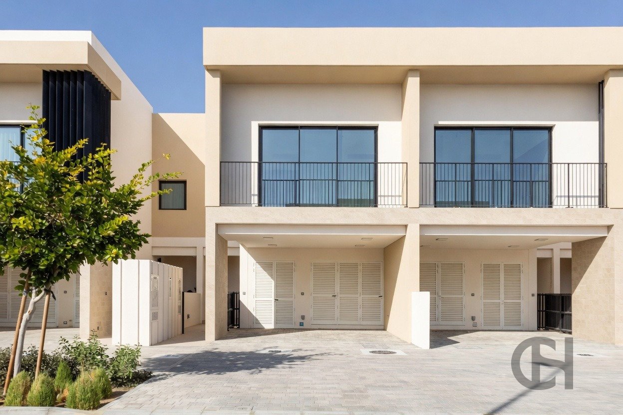 2BR Townhouse for rent in The Dahlias, Yas Island, Abu Dhabi with Single Row, Balcony. View photos, amenities and availability.