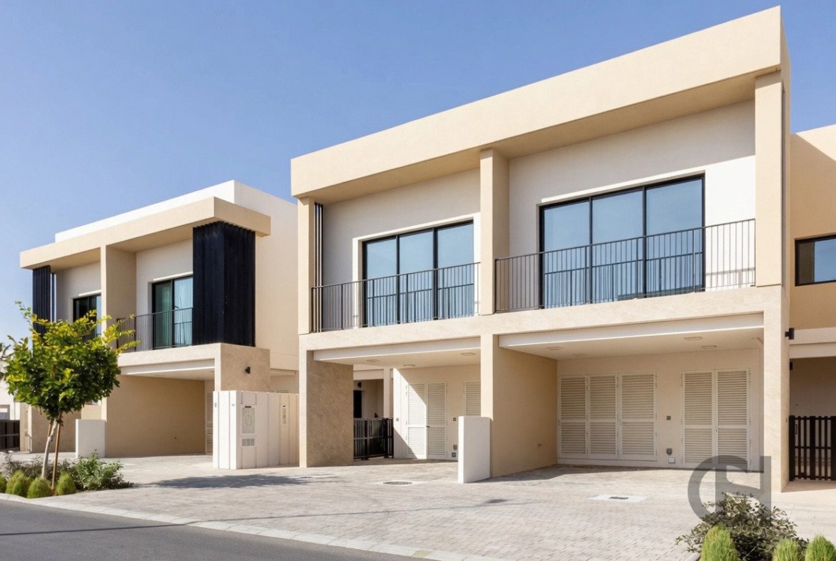 2BR Townhouse for rent in The Dahlias, Yas Island, Abu Dhabi with Single Row, Balcony. View photos, amenities and availability.