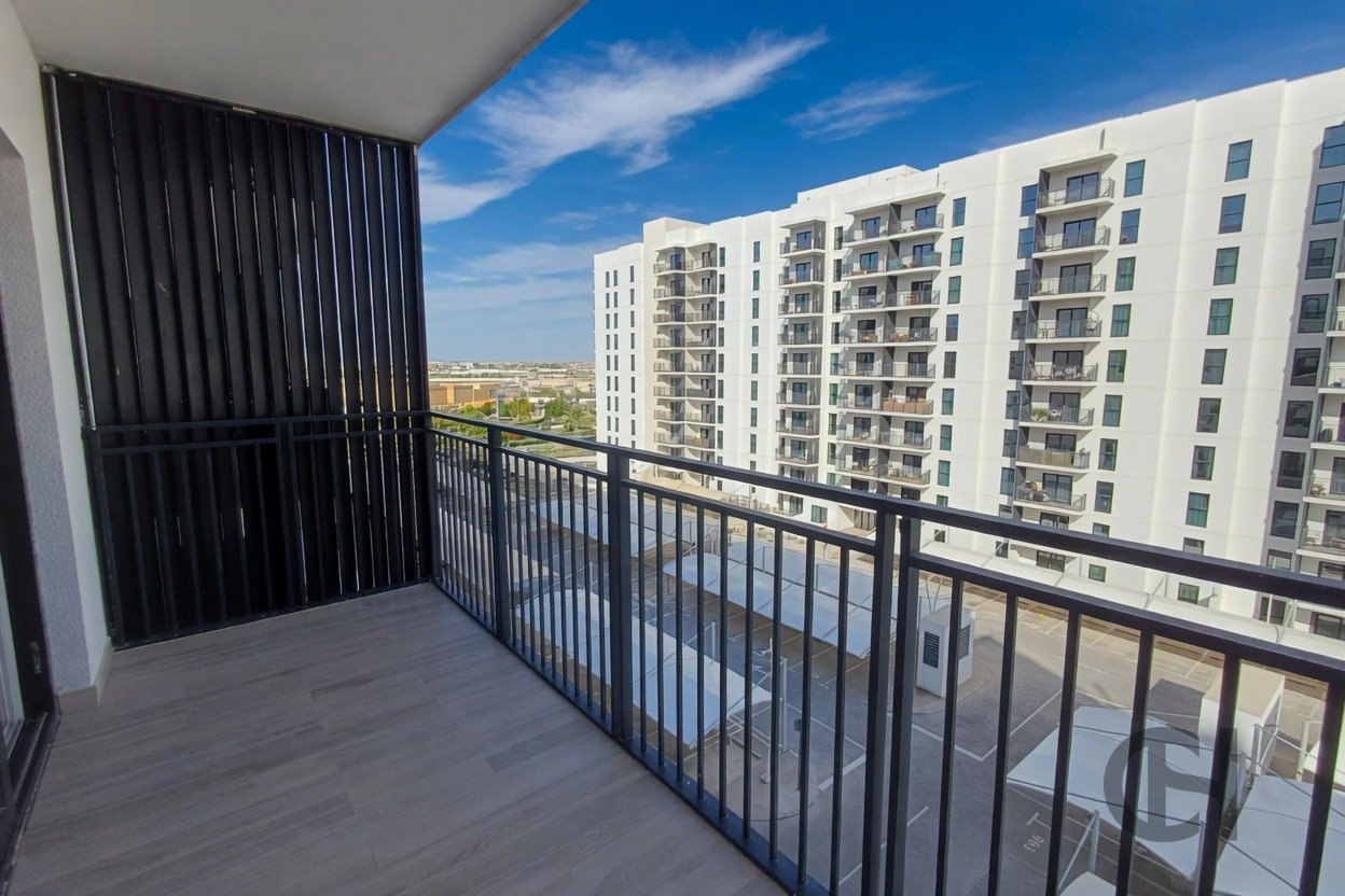 1BR Apartment for rent in Waters Edge, Yas Island, Abu Dhabi with Community View, Balcony. View photos, amenities and availability.