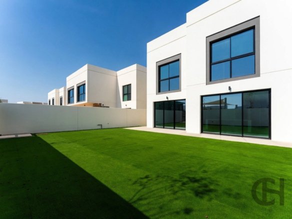 3BR Townhouse for rent in The Dahlias, Yas Island, Abu Dhabi with Community View, Balcony, Maid Room. View photos, amenities and availability.