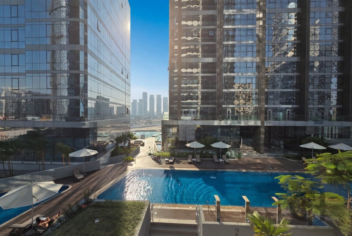 2BR Apartment for Rent in Radiant Square | Pool view