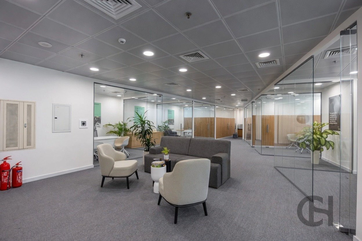 Office for rent in Sky Tower, Al Reem Island, Abu Dhabi with Community View, High Floor. View photos, amenities and availability.