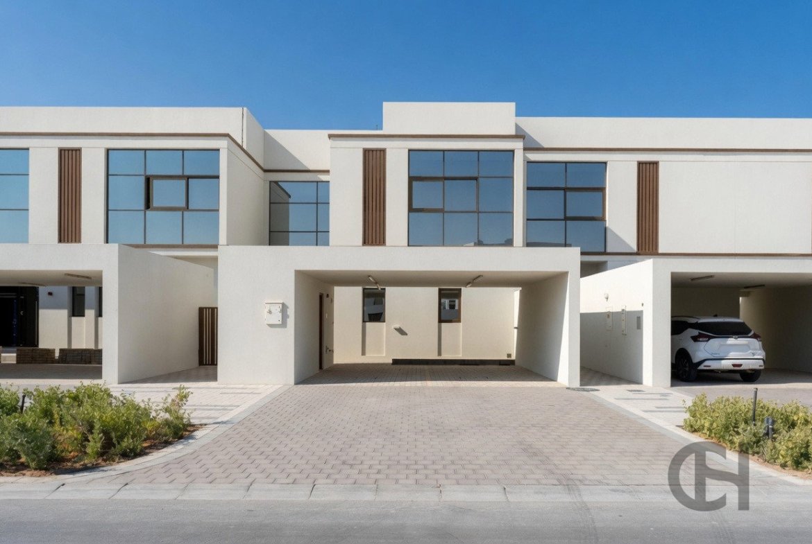 3BR Townhouse for rent in Nad Al Dhabi, Al Jubail Island, Abu Dhabi with Single Row, Community View, Corner Unit. View photos, amenities and availability.