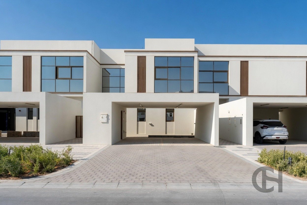 3BR Townhouse for rent in Nad Al Dhabi, Al Jubail Island, Abu Dhabi with Single Row, Community View, Corner Unit. View photos, amenities and availability.