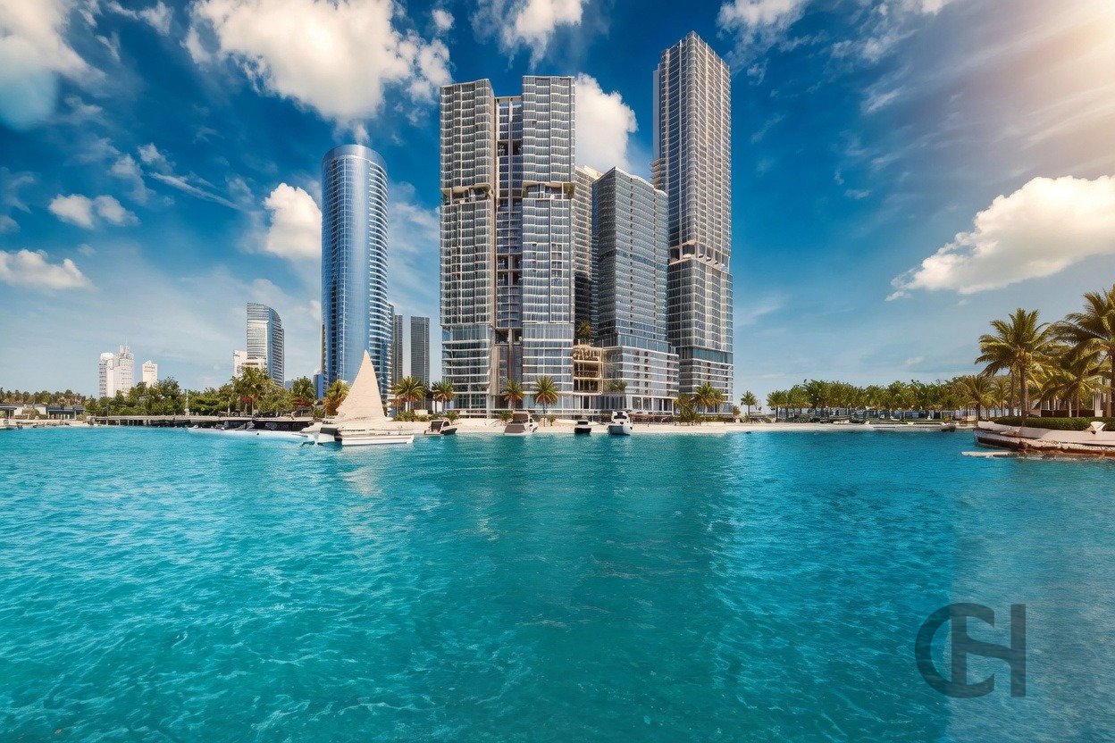 3BR Apartment for Rent in Radiant Square | Canal and island view