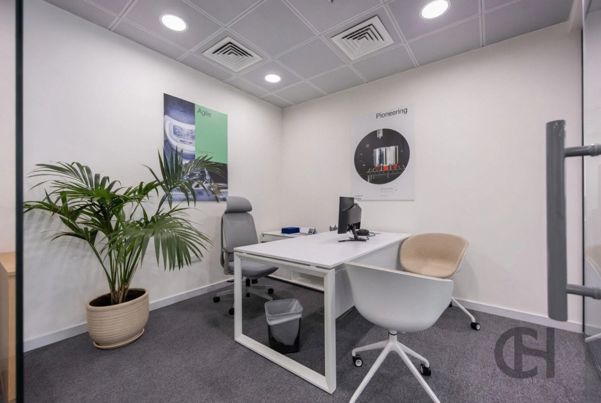 Office for rent in Sky Tower, Al Reem Island, Abu Dhabi with Community View, High Floor. View photos, amenities and availability.