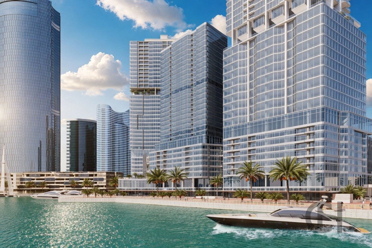 3BR Apartment for Rent in Radiant Square | Canal and island view