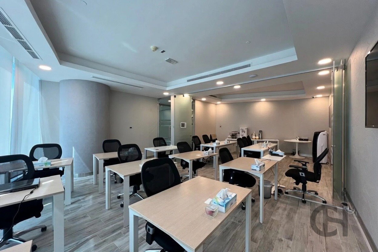 Office for rent in Addax port office tower, Al Reem Island, Abu Dhabi with Sea View, High Floor. View photos, amenities and availability.
