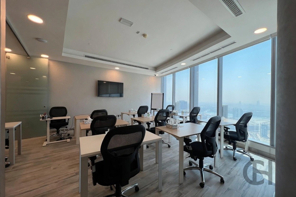 Office for rent in Addax port office tower, Al Reem Island, Abu Dhabi with Sea View, High Floor. View photos, amenities and availability.
