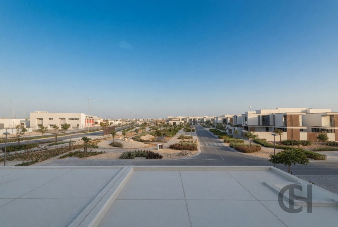 3BR Townhouse for rent in Souk Al Jubail, Al Jubail Island, Abu Dhabi with Single Row, Community View, Balcony. View photos, amenities and availability.