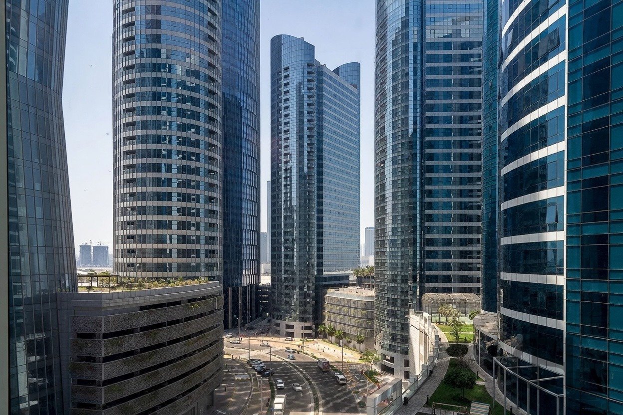 Office for rent in Addax port office tower, Al Reem Island, Abu Dhabi with Sea View, High Floor. View photos, amenities and availability.