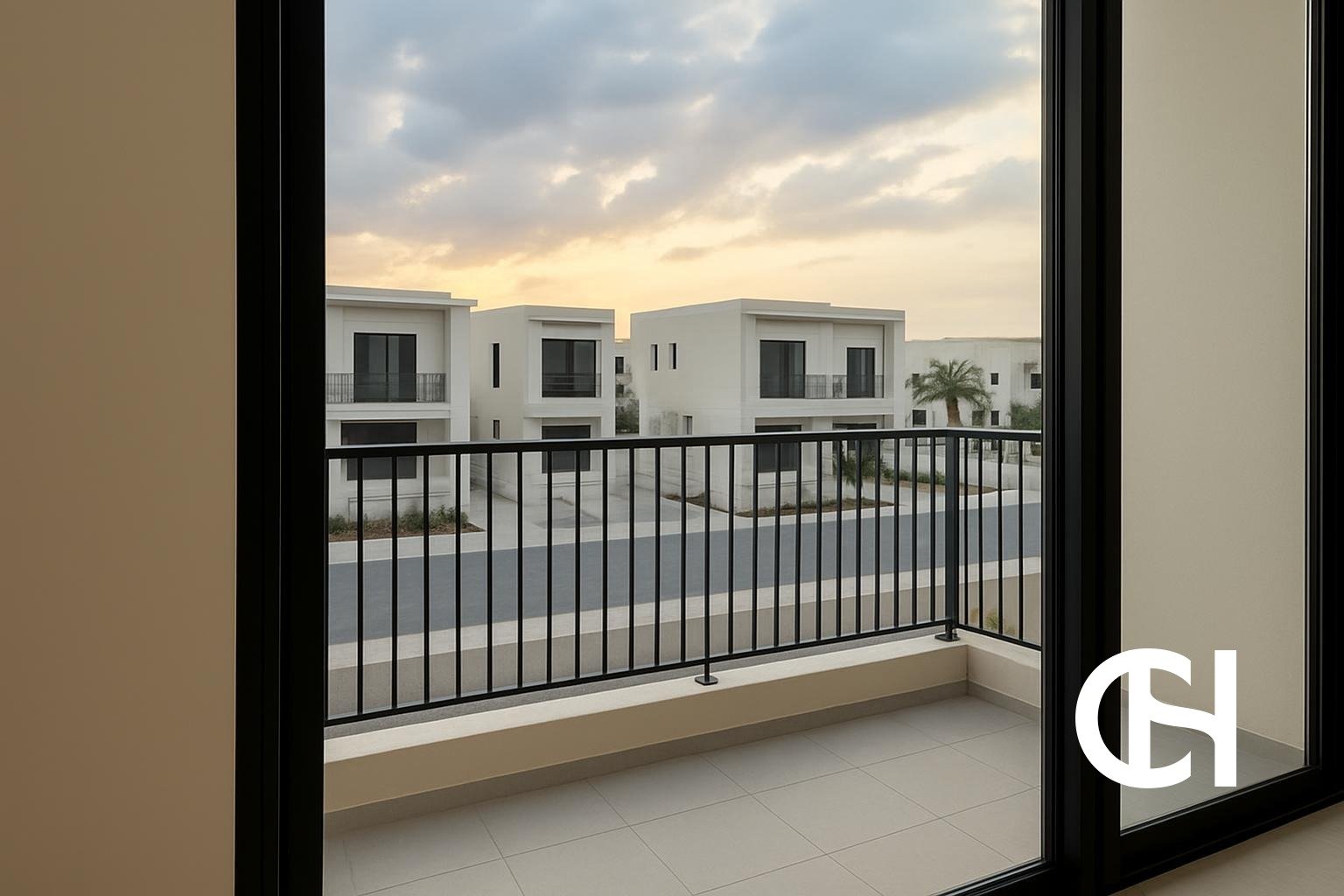 5 bedroom villa for rent in The Magnolias, Yas Acres on Yas Island with 7 bathrooms, 10,984 sq ft built-up area, terrace and private parking.