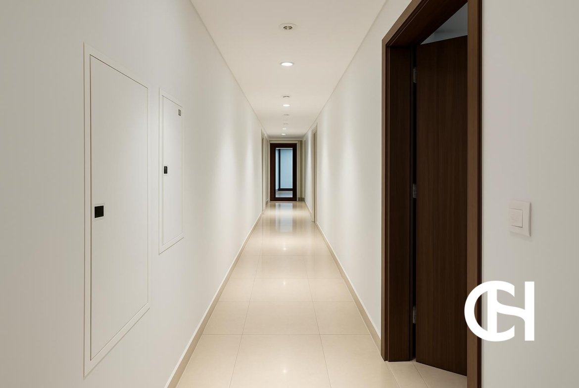 5 bedroom villa for rent in The Magnolias, Yas Acres on Yas Island with 7 bathrooms, 10,984 sq ft built-up area, terrace and private parking.