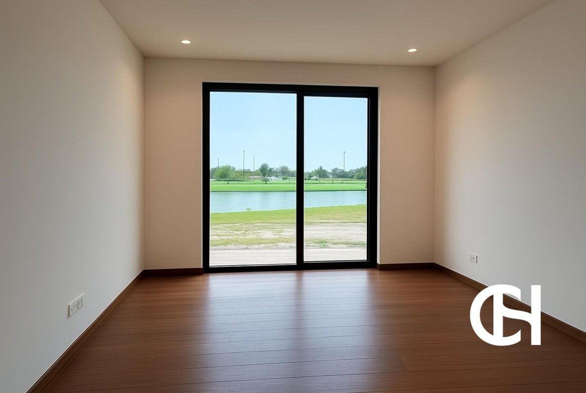 5 bedroom villa for rent in The Magnolias, Yas Acres on Yas Island with 7 bathrooms, 10,984 sq ft built-up area, terrace and private parking.