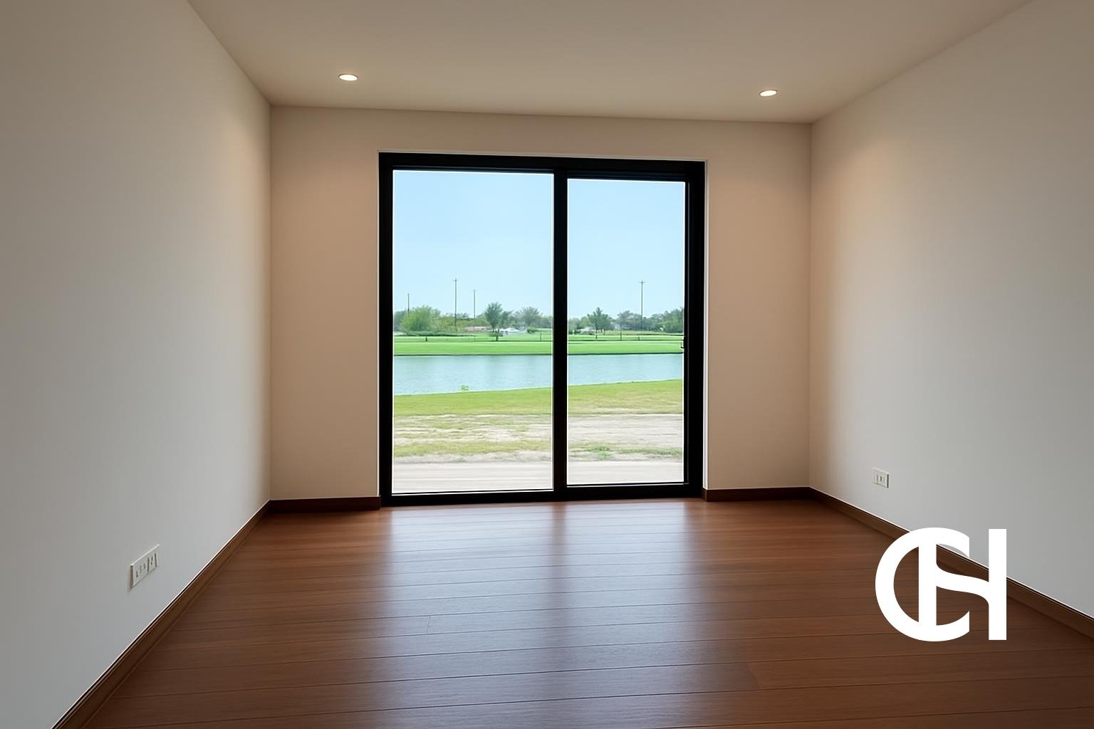 5 bedroom villa for rent in The Magnolias, Yas Acres on Yas Island with 7 bathrooms, 10,984 sq ft built-up area, terrace and private parking.