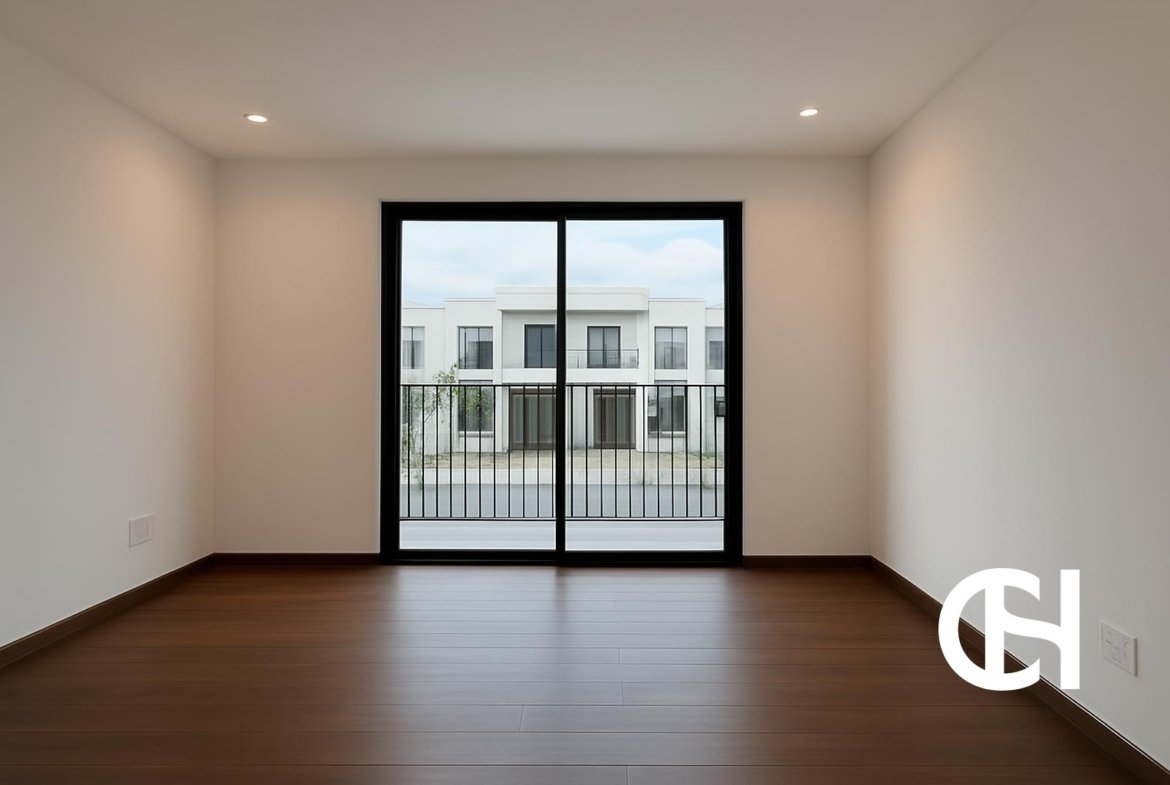 5 bedroom villa for rent in The Magnolias, Yas Acres on Yas Island with 7 bathrooms, 10,984 sq ft built-up area, terrace and private parking.