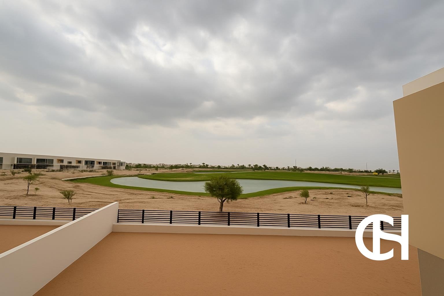 5 bedroom villa for rent in The Magnolias, Yas Acres on Yas Island with 7 bathrooms, 10,984 sq ft built-up area, terrace and private parking.