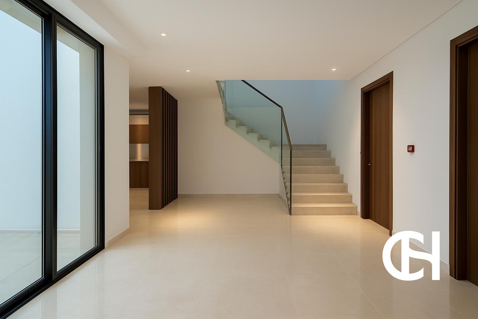 5 bedroom villa for rent in The Magnolias, Yas Acres on Yas Island with 7 bathrooms, 10,984 sq ft built-up area, terrace and private parking.