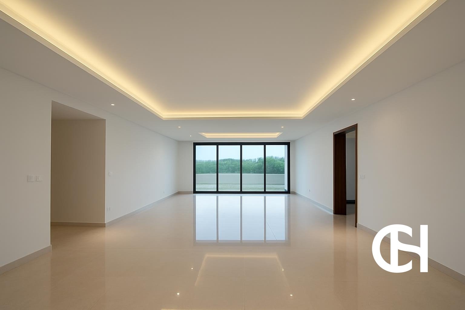 5 bedroom villa for rent in The Magnolias, Yas Acres on Yas Island with 7 bathrooms, 10,984 sq ft built-up area, terrace and private parking.