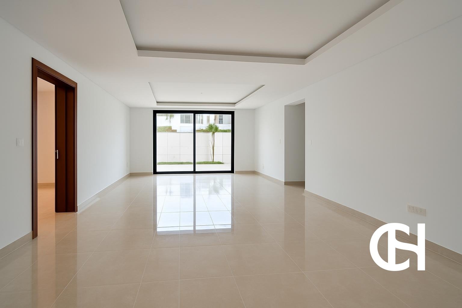 5 bedroom villa for rent in The Magnolias, Yas Acres on Yas Island with 7 bathrooms, 10,984 sq ft built-up area, terrace and private parking.