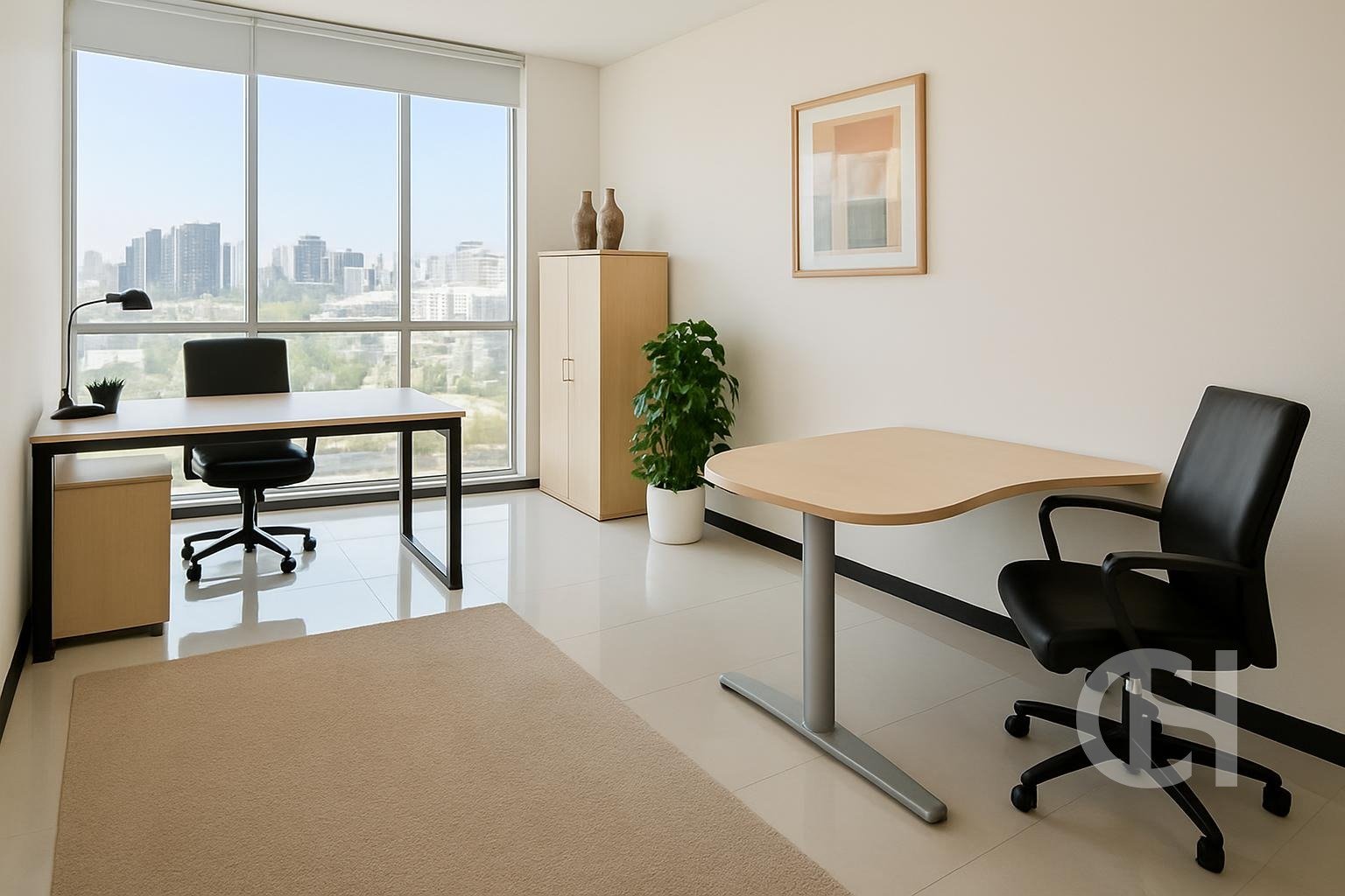 Office for rent in City Downtown, Al Danah, Abu Dhabi - property photo 1