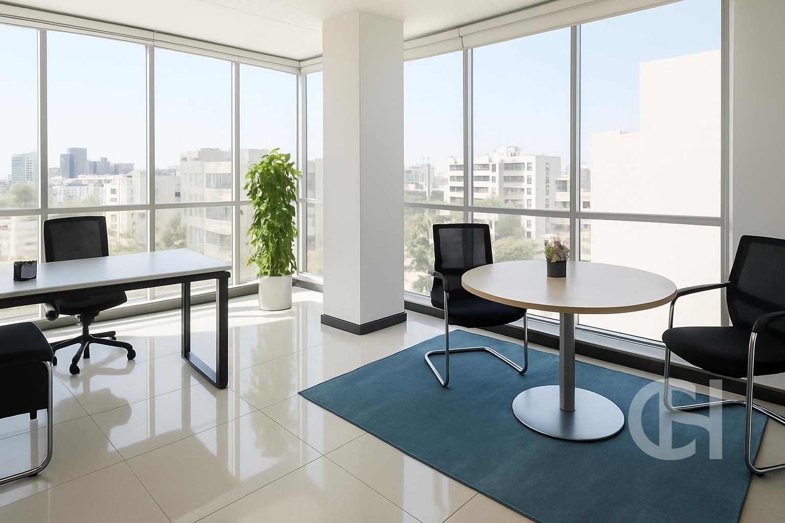 Office for rent in City Downtown, Al Danah, Abu Dhabi - property photo 2